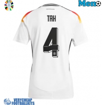 Germany Jonathan Tah #4 Replica Home Shirt Euro 2024 Short Sleeve